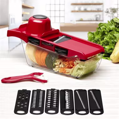 6-in-1 Multifunctional Vegetable Slicer & Mandoline Chopper alternate view